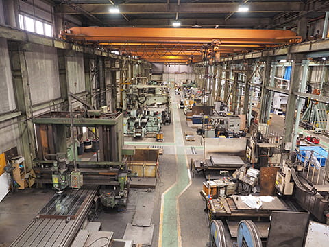 関東最大級の機械加工工場